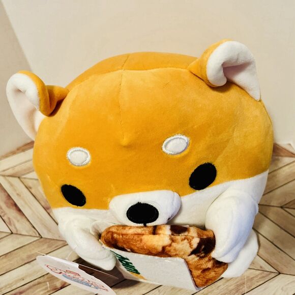 Snackles Shaun Corgi 8" Plush Subway Cookie Zuru Series 2 Chocolate Chip 2024 - Picture 5 of 9